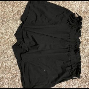 Black comfy shorts